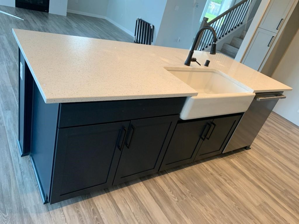 Silestone countertop in modern kitchen, showcasing versatility and durability - top kitchen remodeling parr cabinet design center