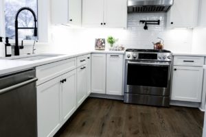 custom and semi-custom kitchen cabinets